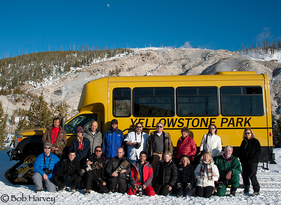 Group photograph of Yellowstone