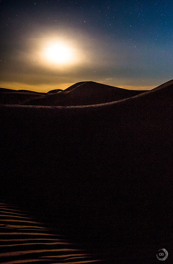 Noche en el desierto